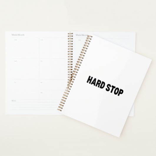 The Boundary Architect | Hard Stop Daily Planner (Display)