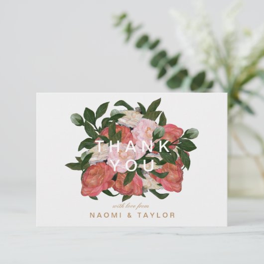 The Bouquet / Bedankt (Staand voorkant)