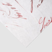 The Bouquet Serie Design 142 Tissuepapier (Detail)
