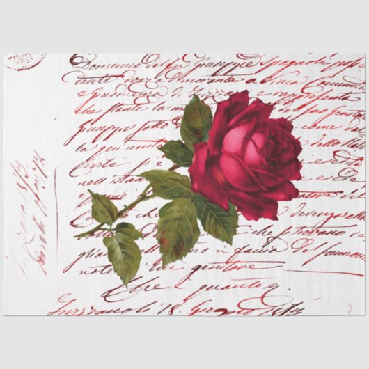 The Bouquet Serie Design 142 Tissuepapier (Voorkant)