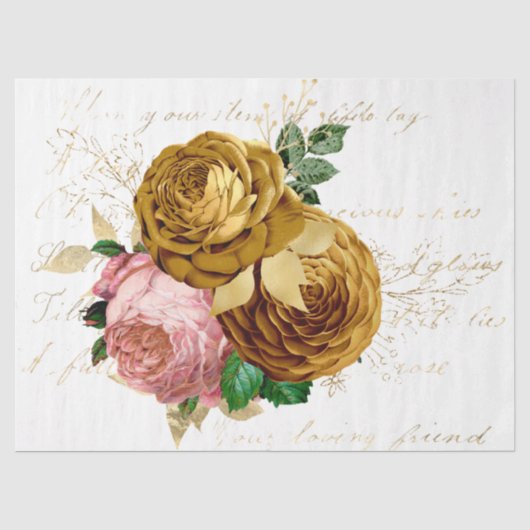 The Bouquet Serie Design 89 Tissuepapier (Voorkant)