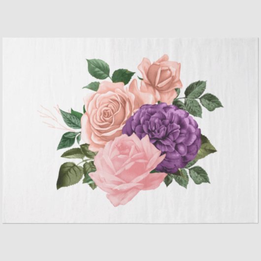 The Bouquet Serie Ontwerp 170 Tissuepapier (Voorkant)