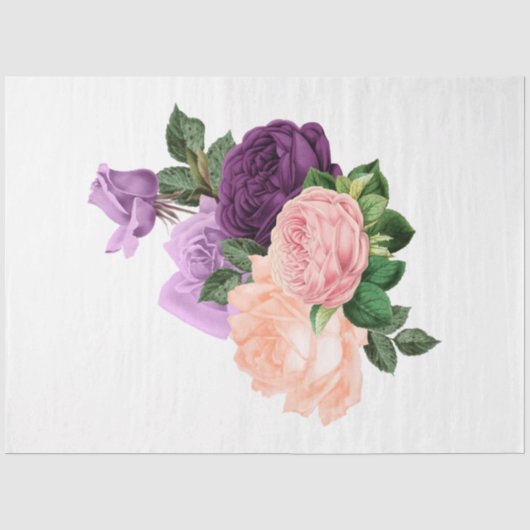 The Bouquet Serie Ontwerp 173 Tissuepapier (Voorkant)