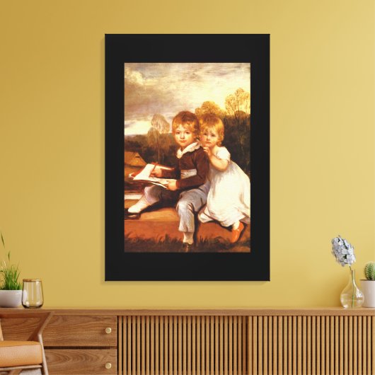 The Bowden Children',_Portrets Canvas Afdruk (Insitu (Woonkamer))