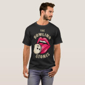 The Bowling Stone Bowling  T-shirt (Voorkant volledig)