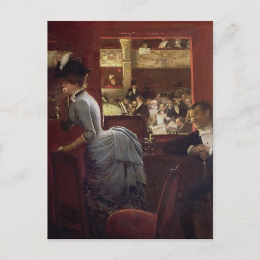 The Box by the Stalls, c.1883 Briefkaart (Voorkant)