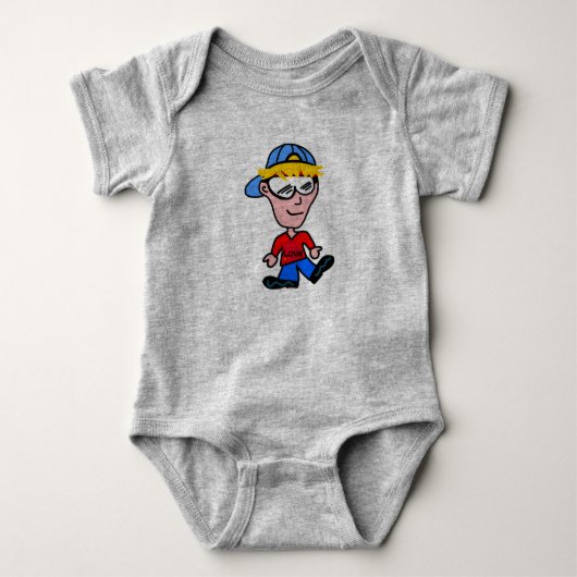 the boy for boy romper (Voorkant)