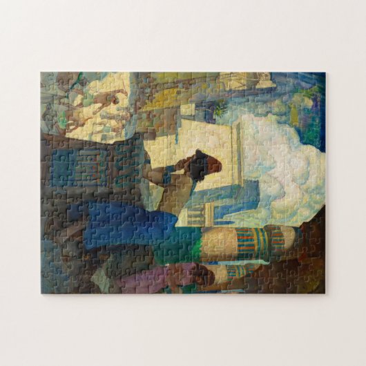 The Boy, Moses, 1928 by Newell Convers Wyeth Legpuzzel (Horizontaal)