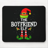 The Boyfriend Elf Christmas Family Matching Pajama Muismat (Voorkant)