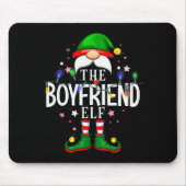 The Boyfriend Elf Christmas Family Pajama Party  Muismat (Voorkant)