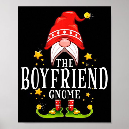 The Boyfriend Gnome Christmas Matching Poster (Voorkant)