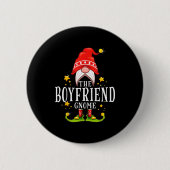 The Boyfriend Gnome Christmas Matching Ronde Button 5,7 Cm (Voorkant)