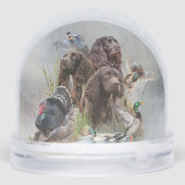 The Boykin Spaniel Sneeuwbol (Achterkant)