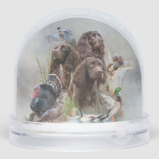 The Boykin Spaniel Sneeuwbol (Achterkant)