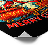 The Boys Are Back In Town Merry Christmas Design  Poster (Hoek)