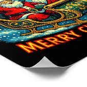 The Boys Are Back In Town Merry Christmas Design  Poster (Hoek)