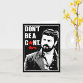 The Boys Butcher Don't Be A... Small Kaart (Gele Bloem)