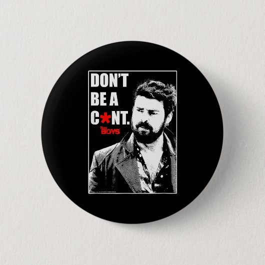 The Boys Butcher Don't Be A... Small  Ronde Button 5,7 Cm (Voorkant)