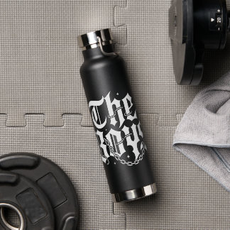 The Boys Gotische Typografie Ketting Streetwear Waterfles