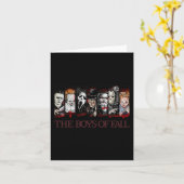 The Boys Of Herfst  Enge Horrorfilm Hallow Kaart (Gele Bloem)