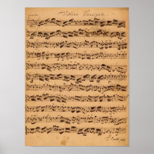 The Brandenburger Concertos No.5 D-Dur, 1721 Poster