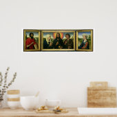 The Braque Family Triptych: (LtoR) St. John the Ba Poster (Keuken)