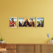 The Braque Family Triptych, St. John the Canvas Afdruk (Insitu (Woonkamer))