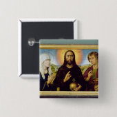 The Braque Family Triptych, St. John the Vierkante Button 5,1 Cm (Voorkant /achterkant)