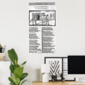 The Brave English Gypsy' Poster (Thuiskantoor)