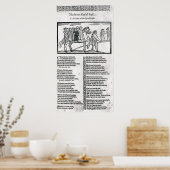 The Brave English Gypsy' Poster (Keuken)