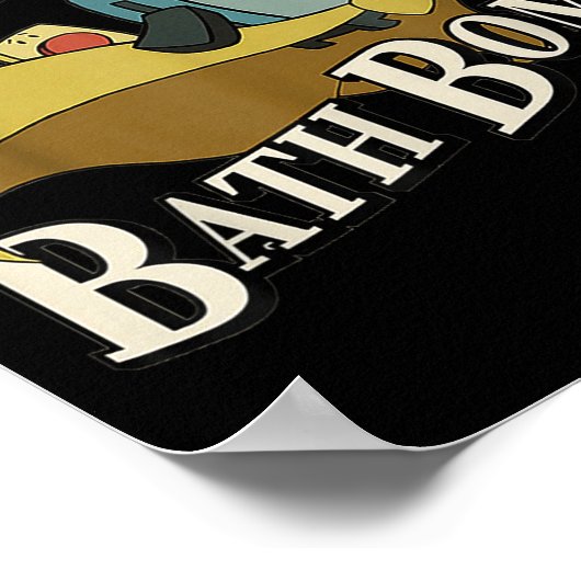 The Brave Little Bath Bomb  Poster (Hoek)