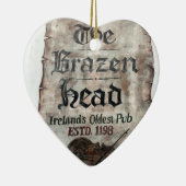 The Brazen Head pub, Dublin, Ierland Keramisch Ornament (Rechts)