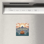 "The Bread Also Rises" Literary Pun Kitchen Magnet (Insitu (Vaatwasser))