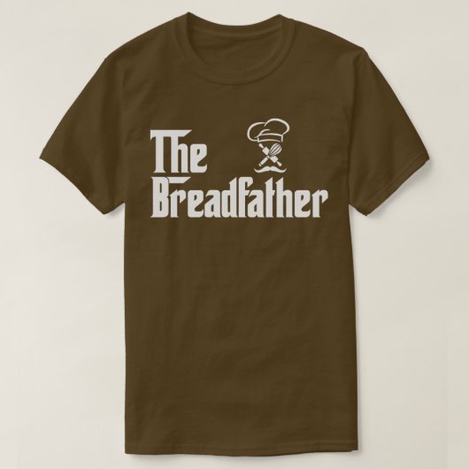 The Bread Father Funny Baker T-shirt (Design voorkant)