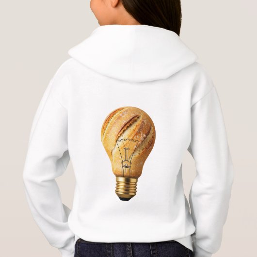 The "Bread Idea" Light Bulb Conceptual Art (Achterkant)