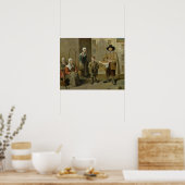 The Bread Seller and Water Carriers Poster (Keuken)