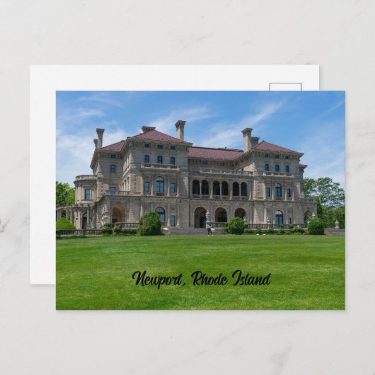 The Breakers: Een verguld meesterwerk in Newport Briefkaart (Voorkant / Achterkant)