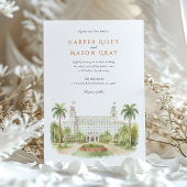 THE BREAKERS Palm Beach bruiloft Kaart