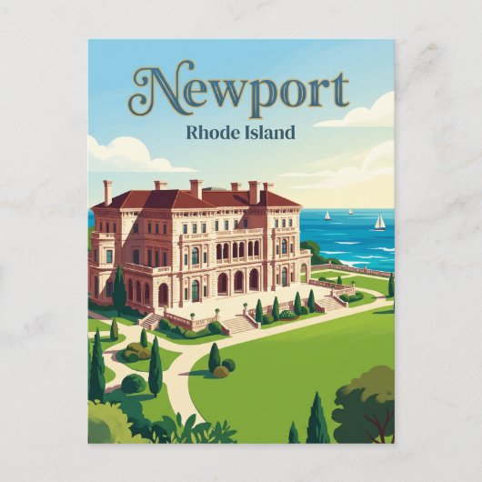 The Breakers Rhode Island Briefkaart (Voorkant)