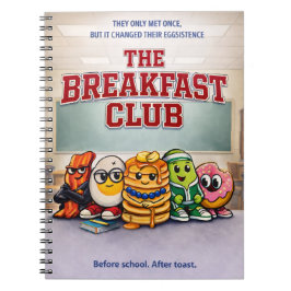 The Breakfast Club - Foodie Vrienden Notitieboek
