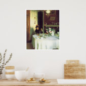 The Breakfast Table, 1884 John Singer Sargent Poster (Keuken)