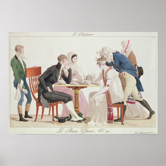The Breakfast, van 'Bon Genre' Poster (Voorkant)