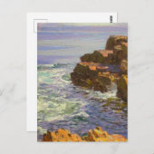 The Breaking Wave van Edward Henry Potthast Briefkaart (Voorkant / Achterkant)
