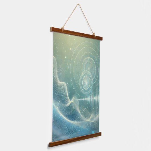 The Breath of Emanation  Hangend Wandkleed (Gebogen)