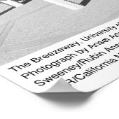 The Breezeway, UC San Diego, 1966 Poster (Hoek)