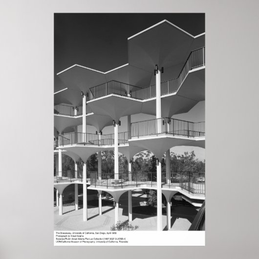 The Breezeway, UC San Diego, 1966 Poster (Voorkant)