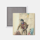 The Bricklayer's Laborer Magneet (Voorkant / Achterkant)