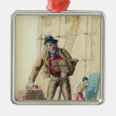 The Bricklayer's Laborer Metalen Ornament (Voorkant)
