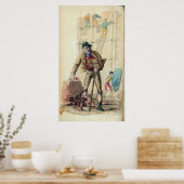 The Bricklayer's Laborer Poster (Keuken)