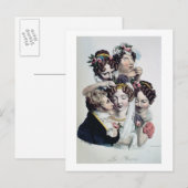 The Bride, c.1820 (litho) Briefkaart (Voorkant / Achterkant)